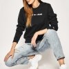 Bluza Tommy Jeans damska duże logo czarna 